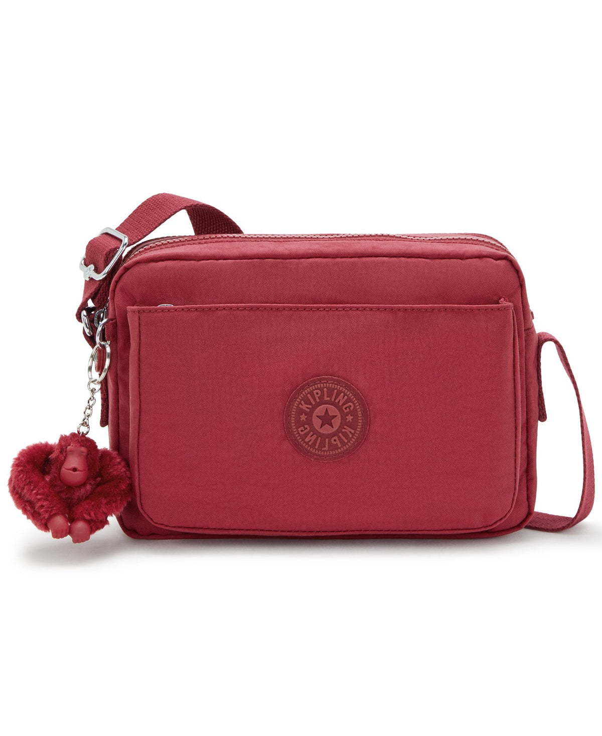Kipling Abanu M Funky Red Medium Crossbody Bag I7076-4SS