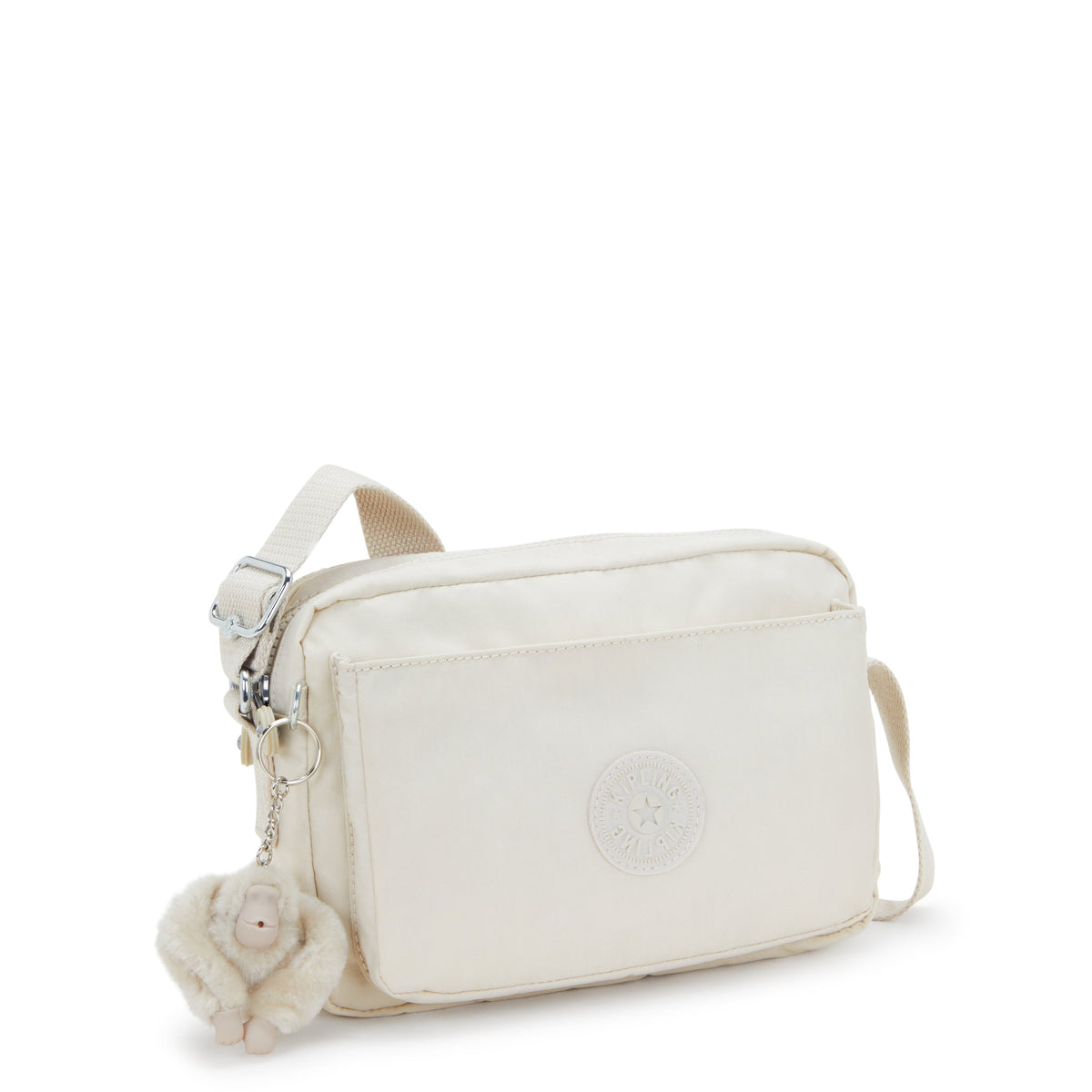 Kipling Abanu M Hideaway Beige Medium Crossbody I7076-7JR