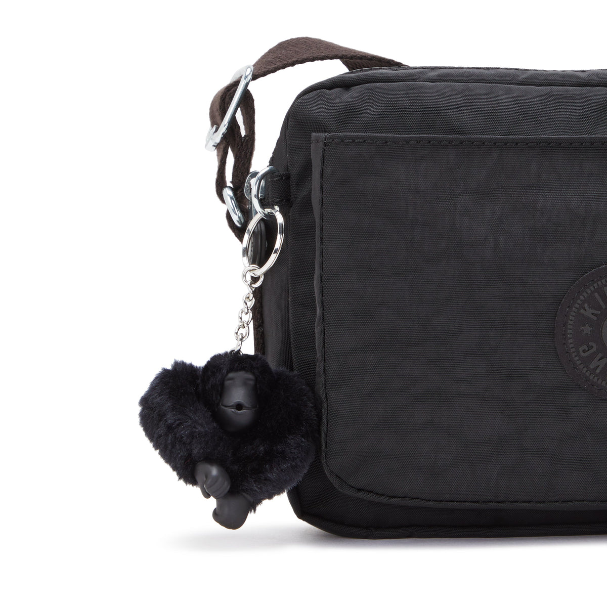 KIPLING Abanu M Black Noir Medium crossbody I7076-P39