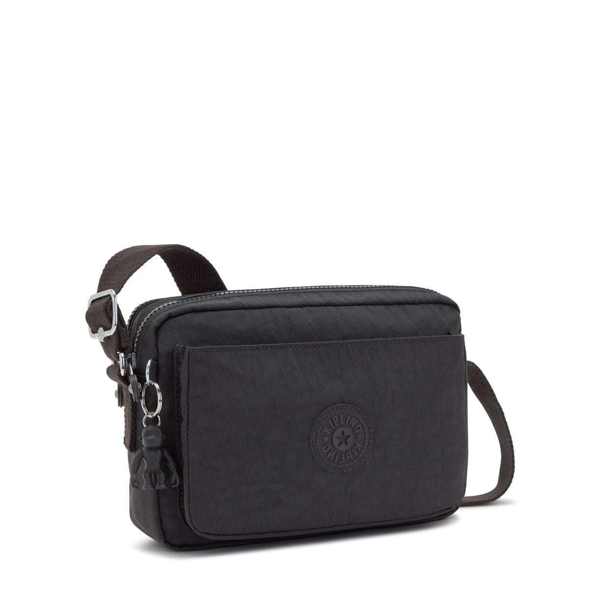 KIPLING Abanu M Black Noir Medium crossbody I7076-P39