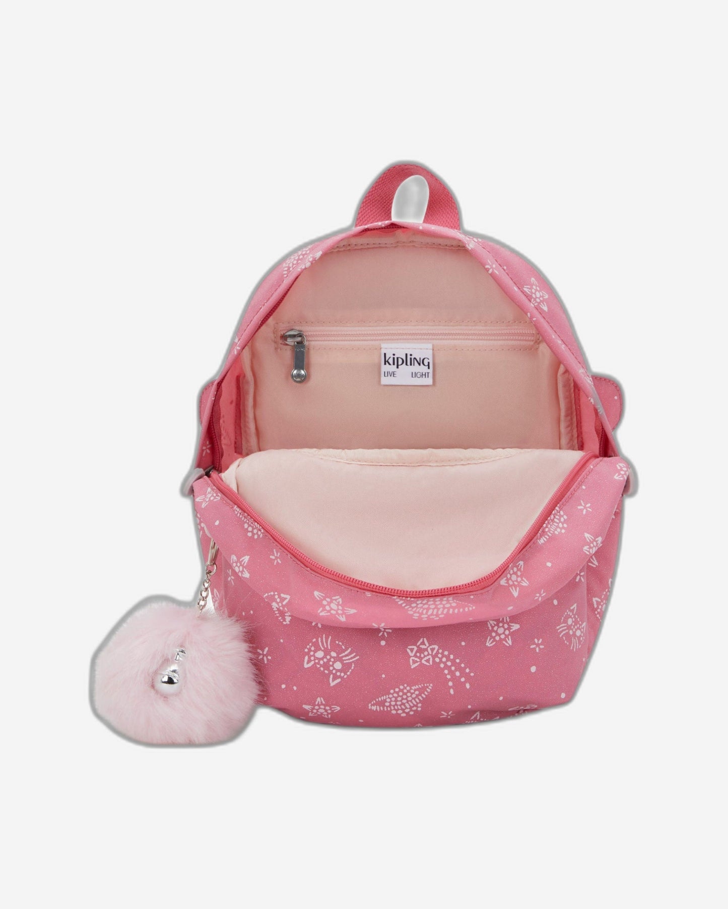 KIPLING Faster Glitter Cats Kids backpack I7097-5FR