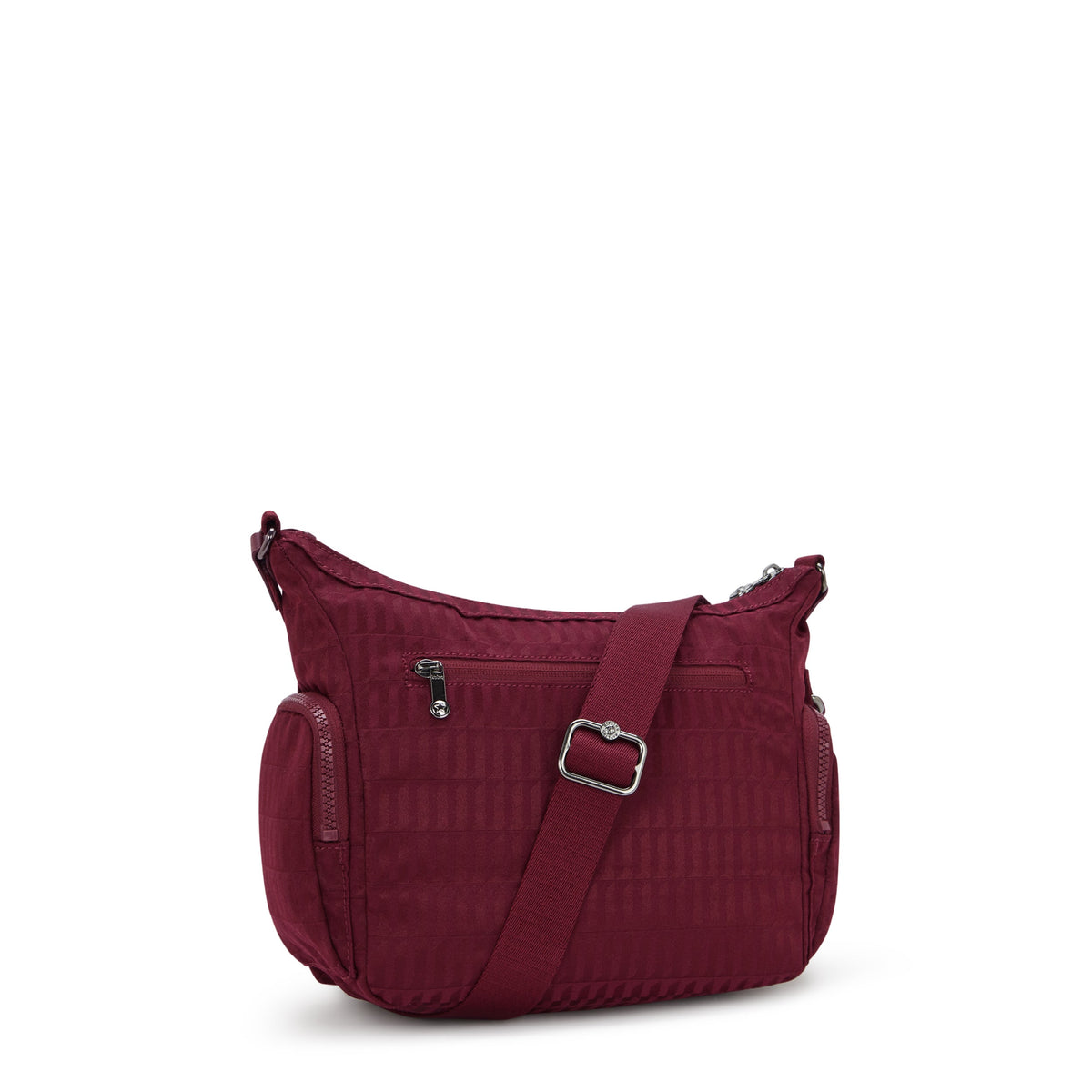 Kipling Gabb S Maroon Tile Jq Medium crossbody I7101-9HX