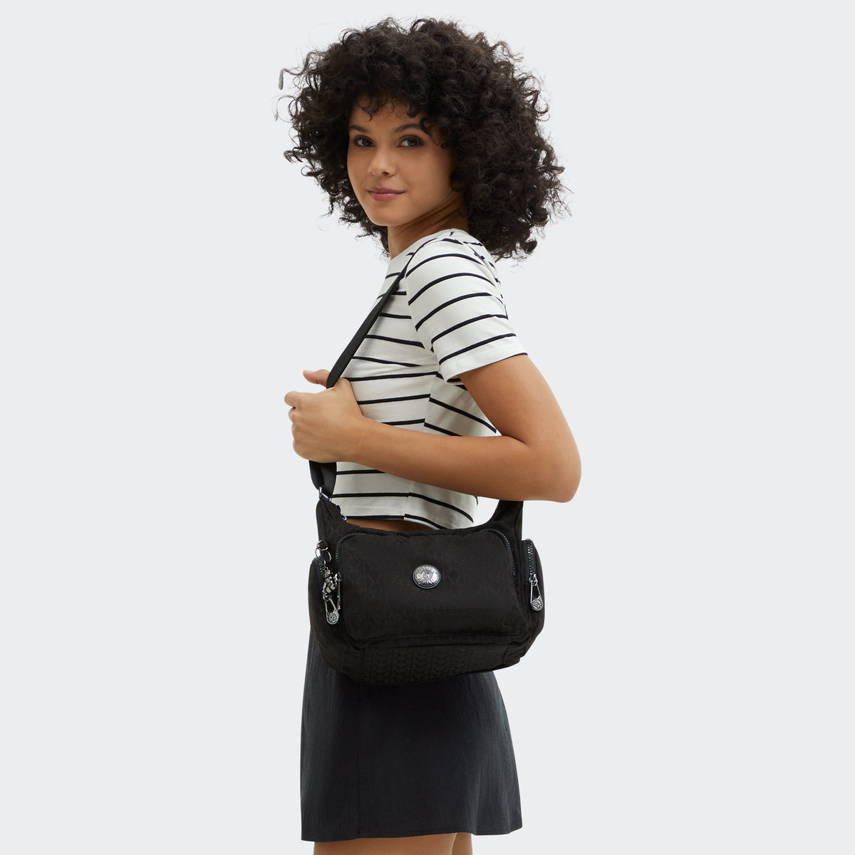 Kipling Gabb S Glorious Be Sil Medium Crossbody I3026-42N