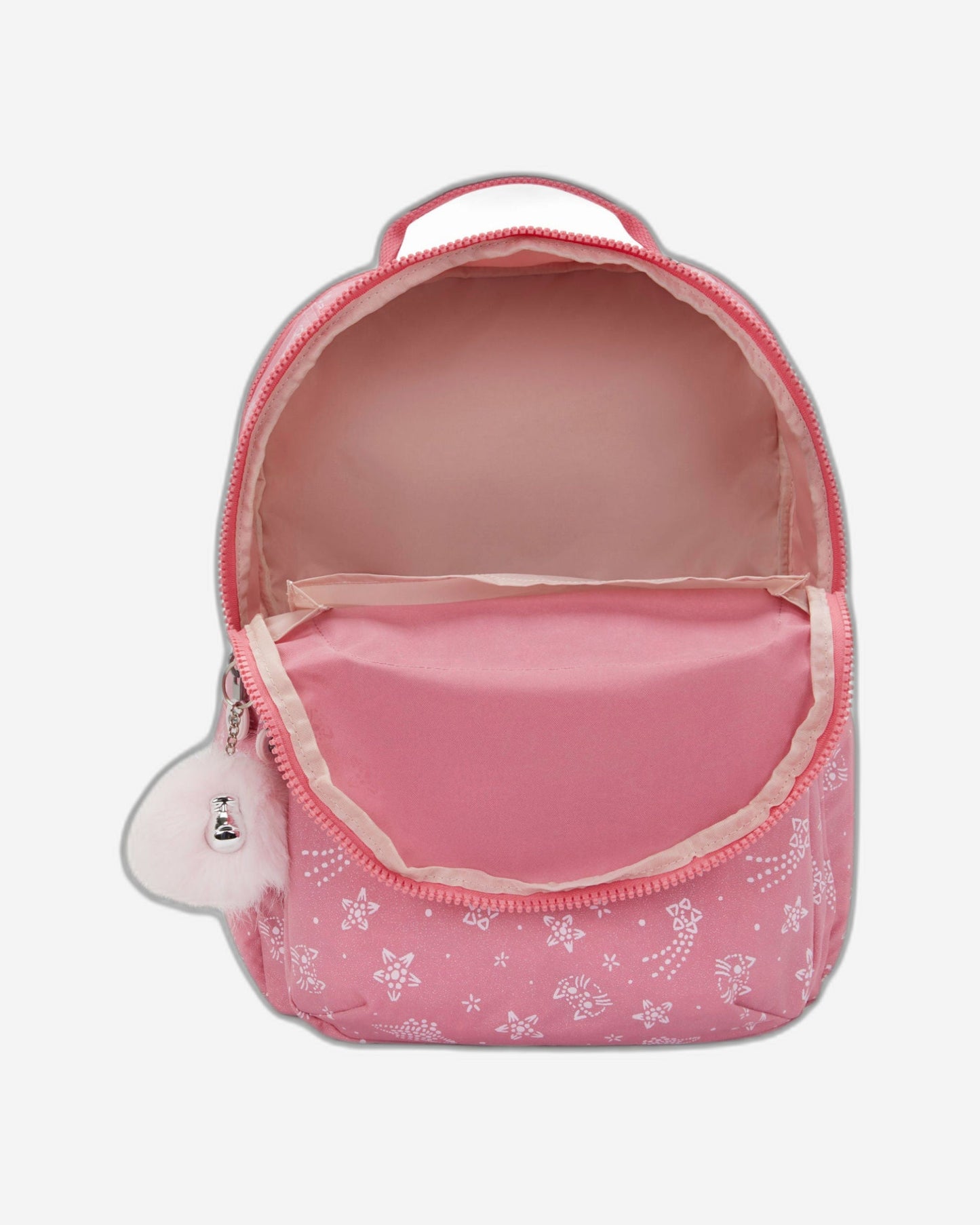 KIPLING Seoul Lap Glitter Cats Large backpack (with laptop compartment) I7135-5FR