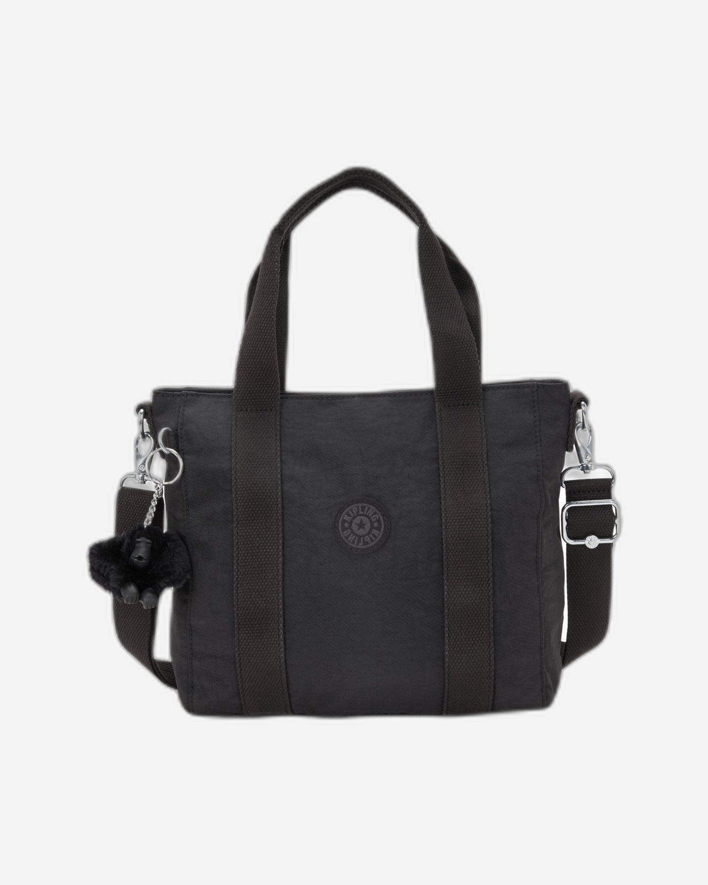KIPLING Asseni Mini Black Noir Small tote (with removable shoulderstrap) I7149-P39