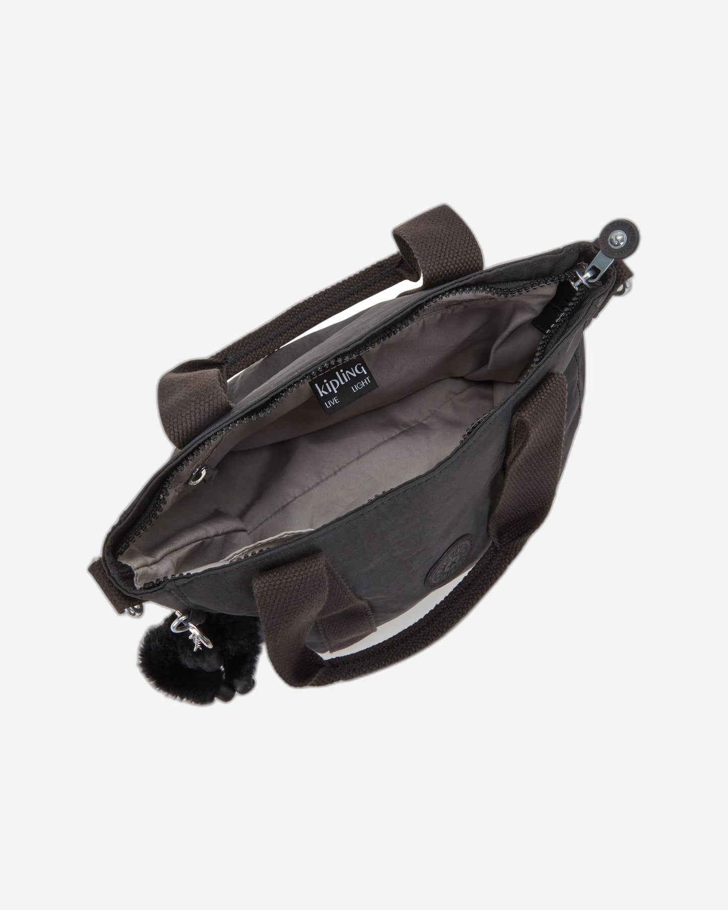 KIPLING Asseni Mini Black Noir Small tote (with removable shoulderstrap) I7149-P39