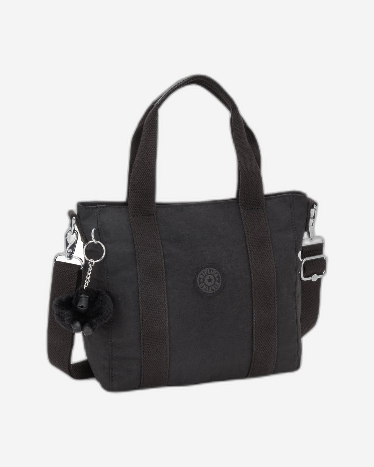 KIPLING Asseni Mini Black Noir Small tote (with removable shoulderstrap) I7149-P39