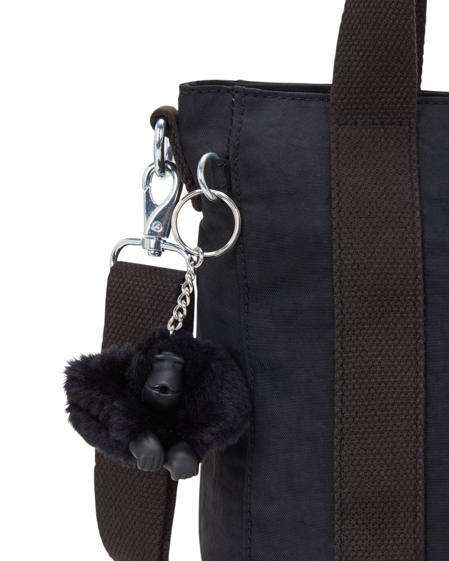 KIPLING Asseni Mini Black Noir Small tote (with removable shoulderstrap) I7149-P39