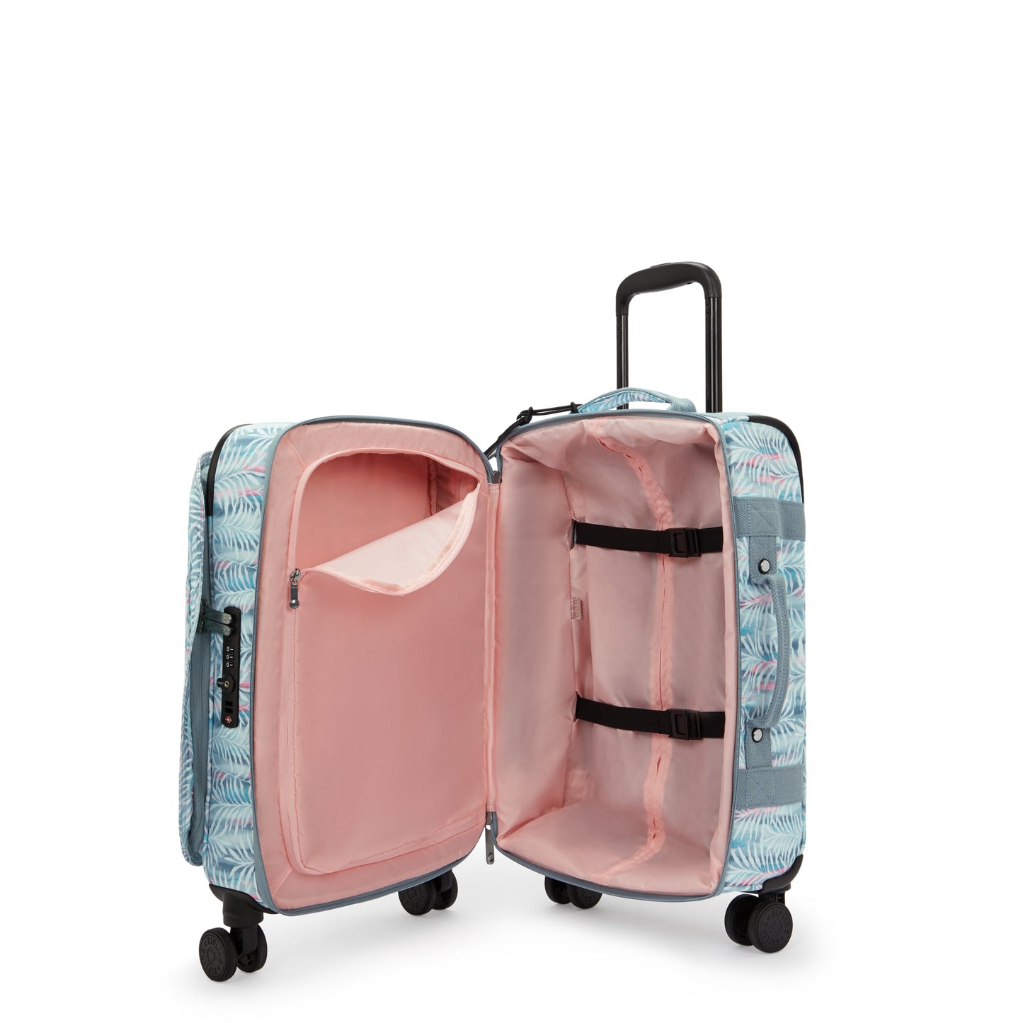 Kipling Spontaneous S Palmtree Leaves Small Wheeled Luggage I7211-3QN