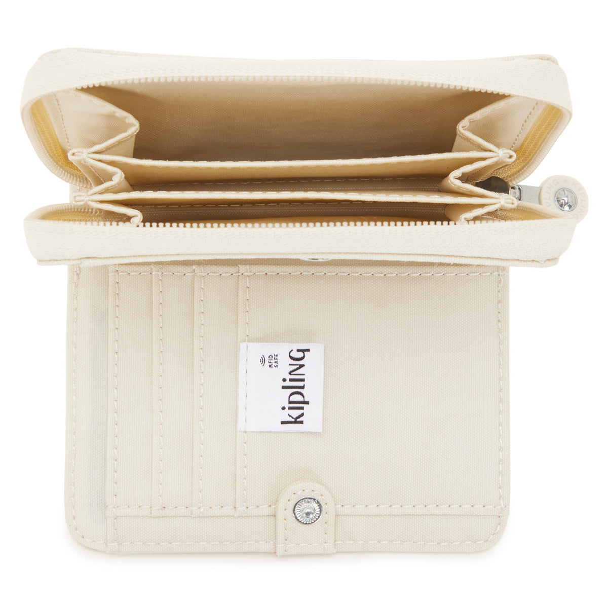 KIPLING-Money Love-Medium Wallet-Beige Pearl-I7276-3KA