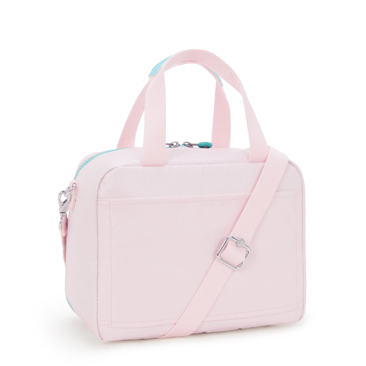 Kipling Miyo Sea Pink Met Large lunchbag with trolley sleeve I7363-52J