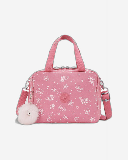 KIPLING Miyo Glitter Cats Large lunchbag (with trolley sleeve) I7363-5FR