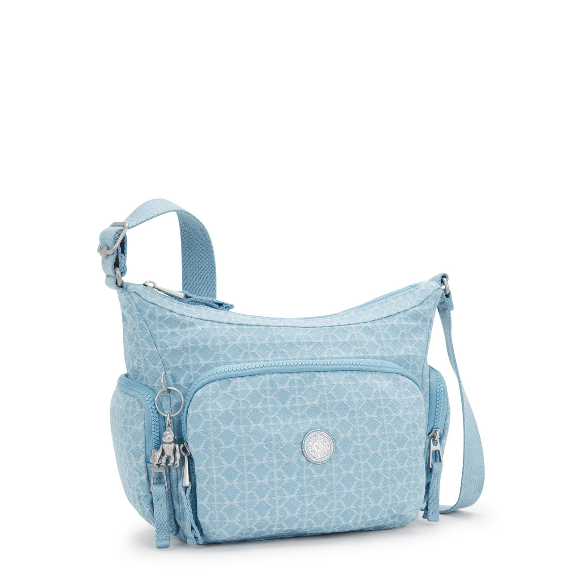 Kipling Gabb S Light Denim Jq Medium Crossbody I7367-3LL