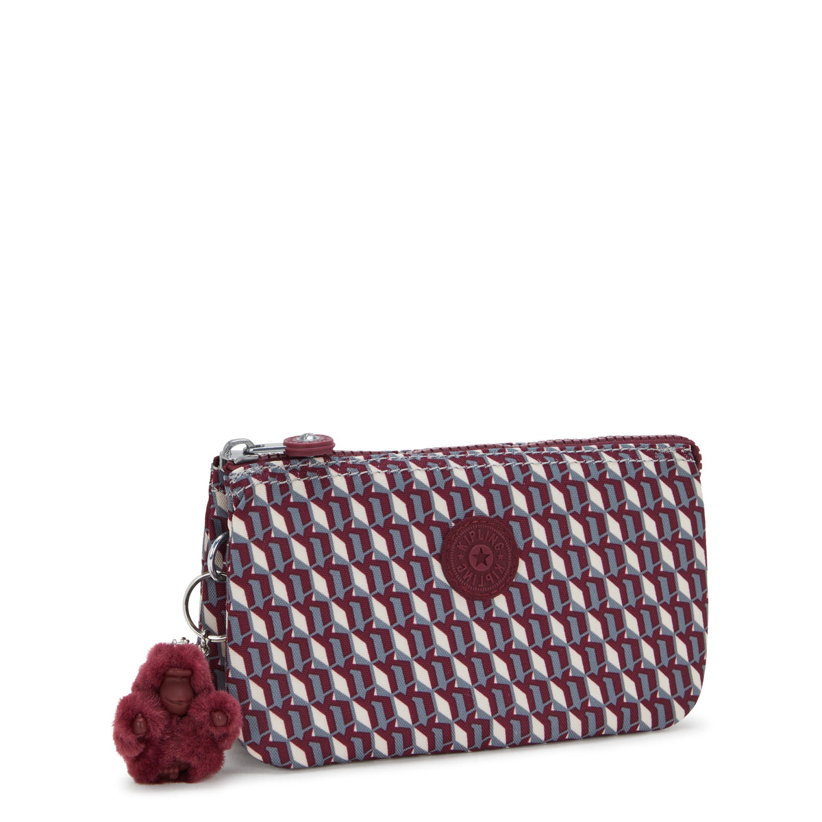 Kipling Creativity L 3Dk Wine Large purse I7410-1PB