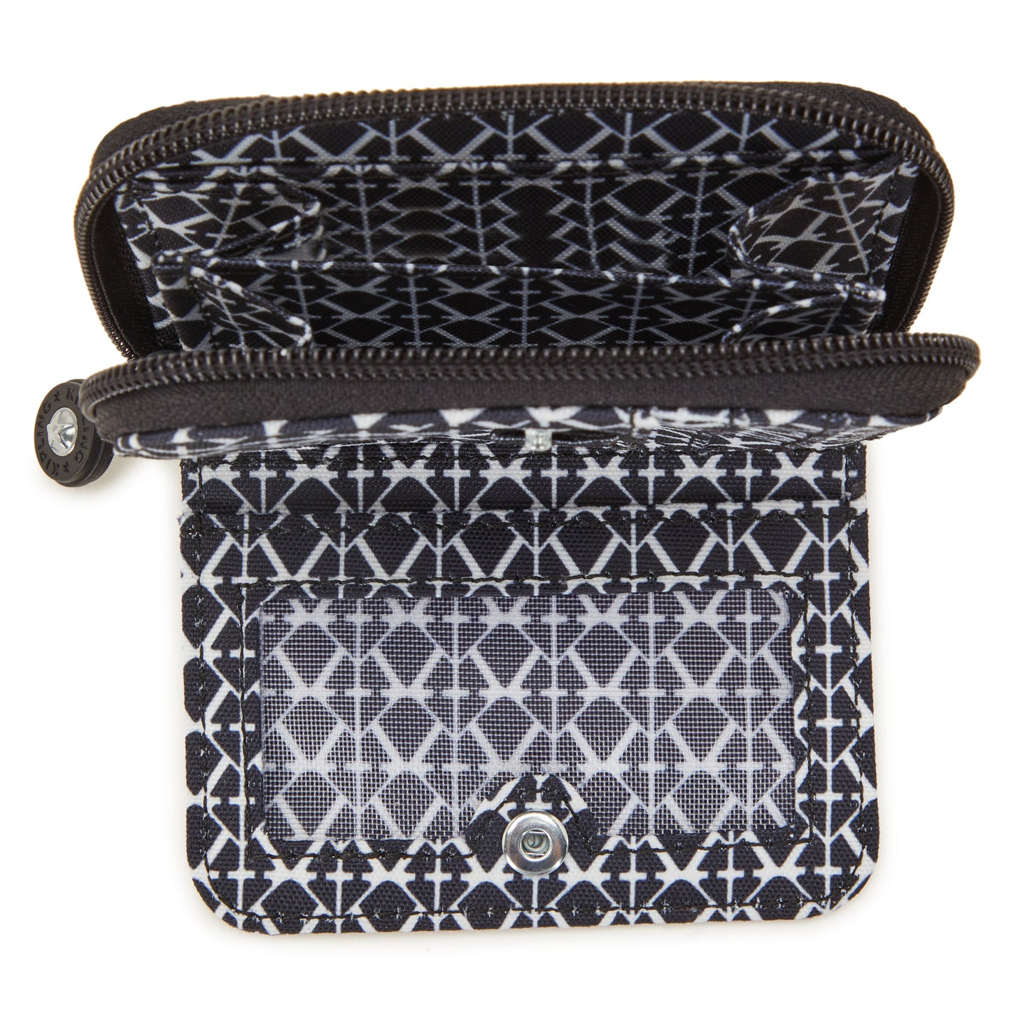 KIPLING-Tops-Small wallet-Signature Print-I7436-DD2