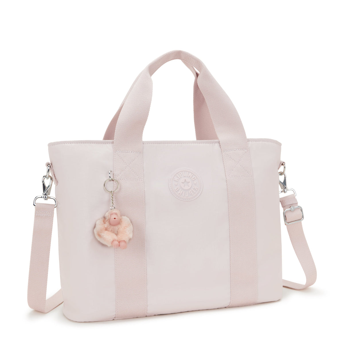Kipling Minta L Pink Shine Large Tote I7447-3DZ