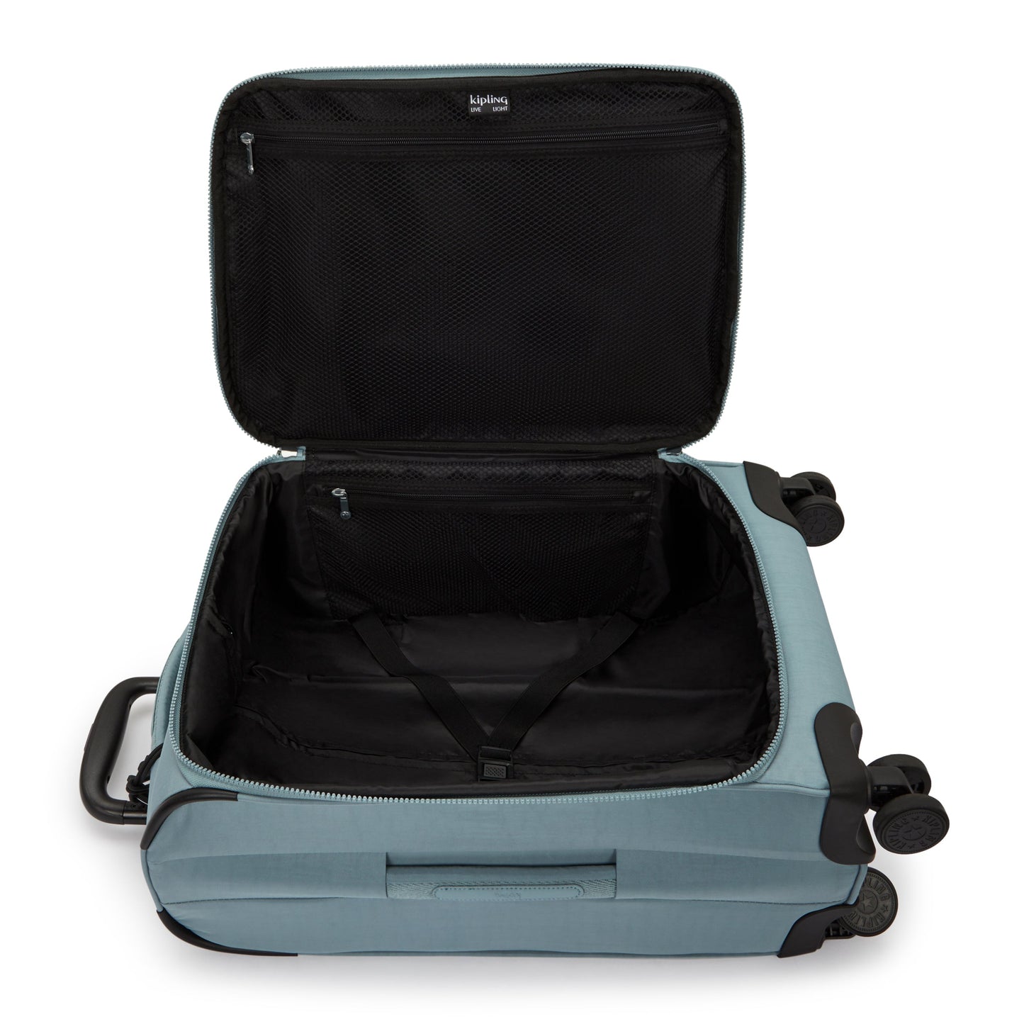 Kipling New Youri Spin S Relaxed Grey Small Wheeled Luggage I7504-3NL