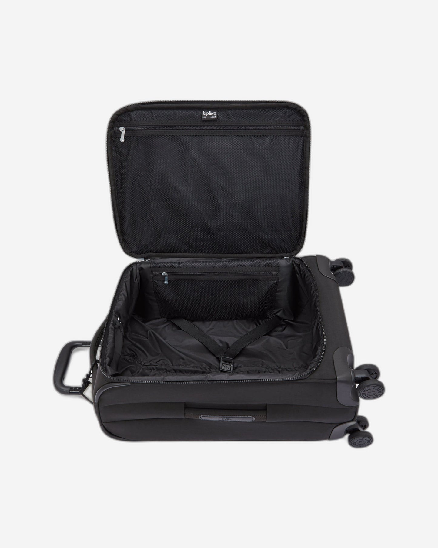KIPLING New Youri Spin S Black Noir Small wheeled luggage I7504-P39