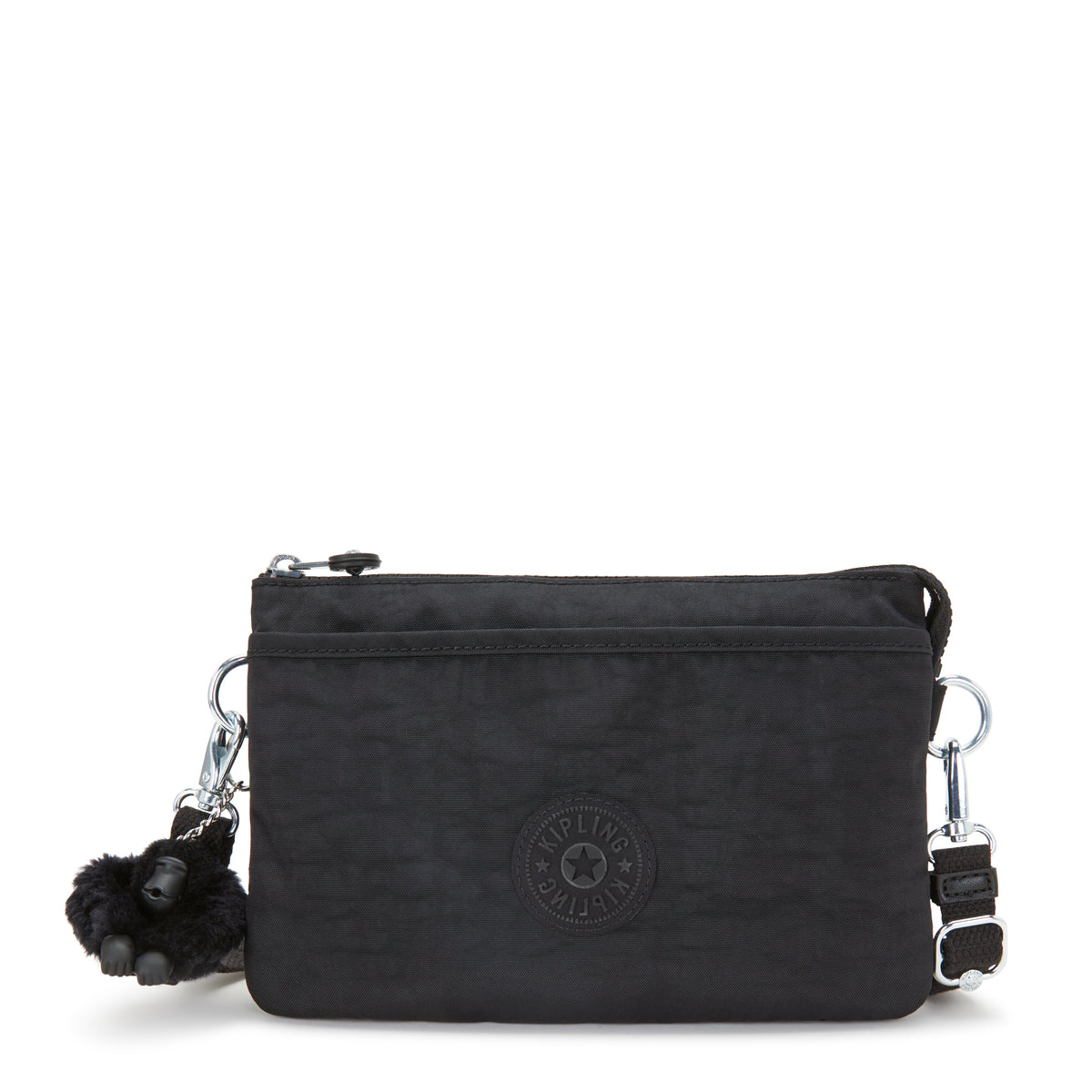 KIPLING-Riri-Small crossbody (with removable strap)-Black Noir-I7590-P39