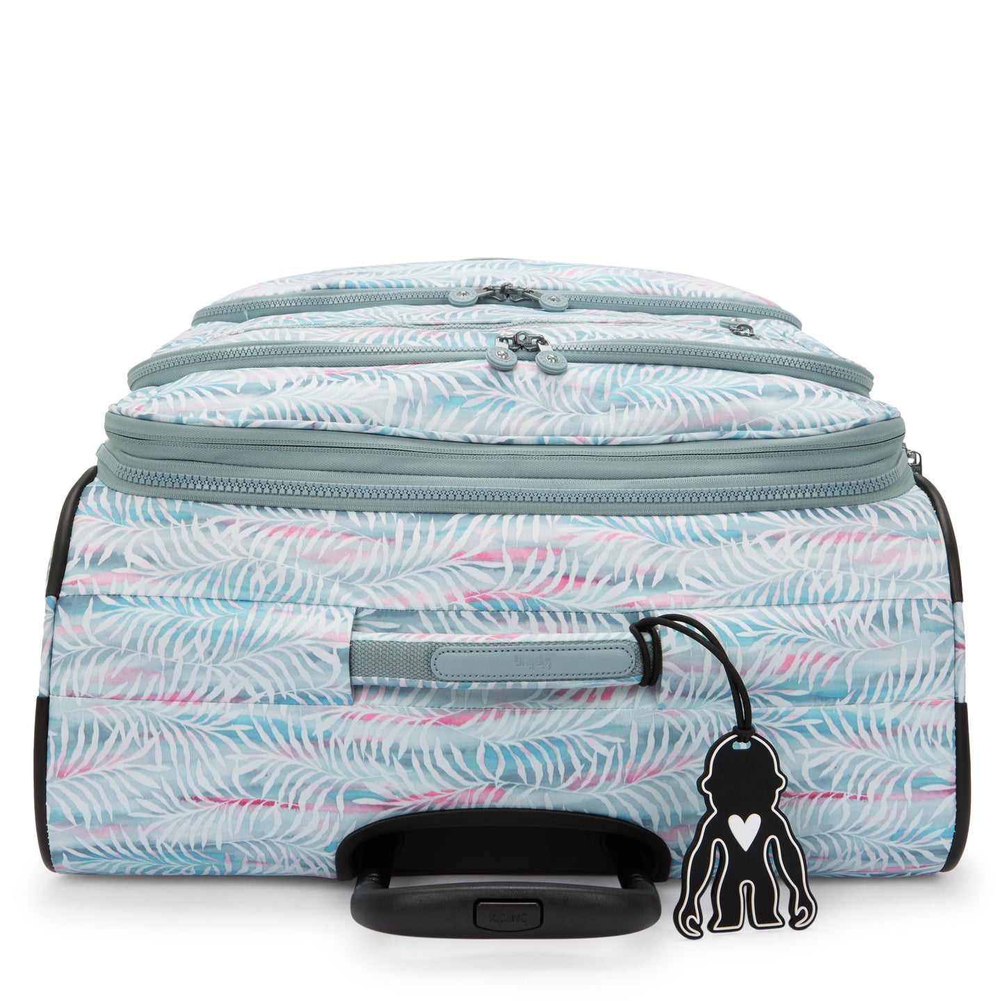 Kipling New Youri Spin L Palmtree Leaves Large Expandable Wheeled Luggage I7640-3QN