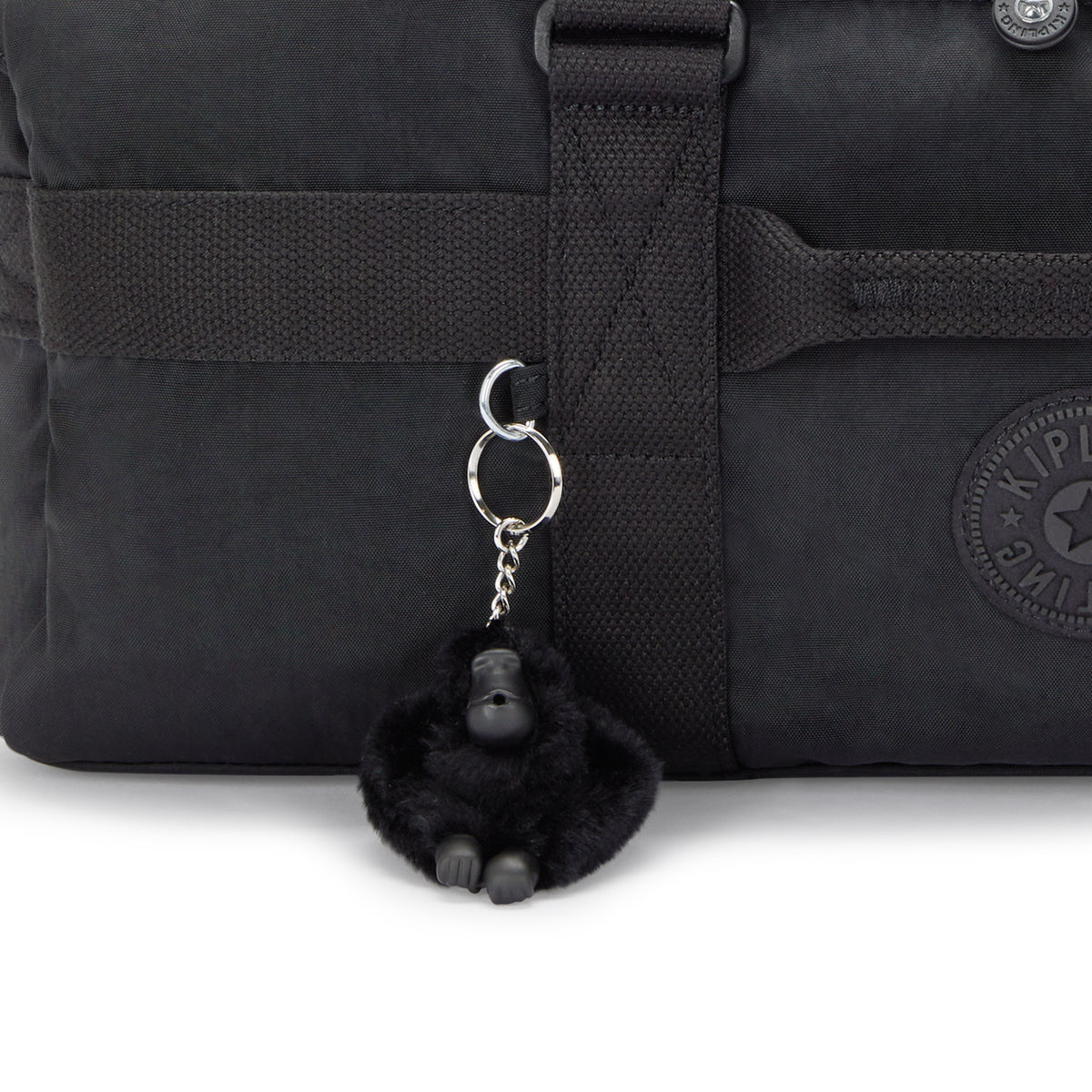 KIPLING Jonis S Black Noir Small weekender (convertable to backpack) I7712-P39
