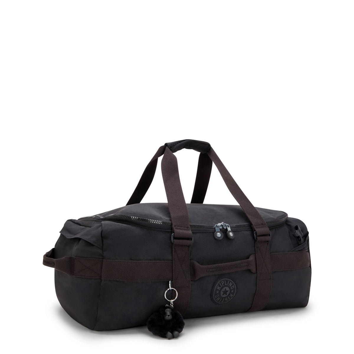 KIPLING Jonis S Black Noir Small weekender (convertable to backpack) I7712-P39