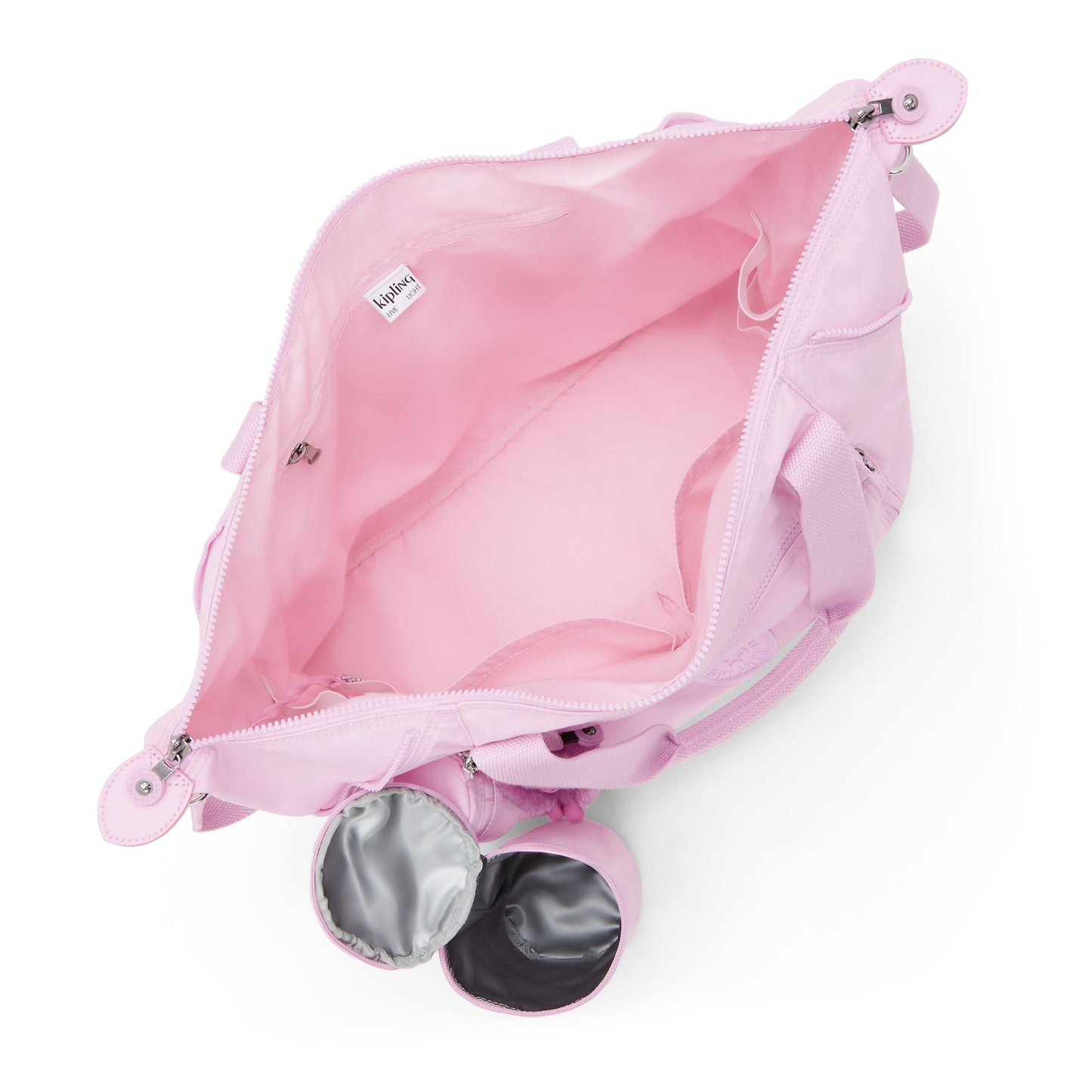 KIPLING-Art M Baby Bag-Large babybag (with changing mat)-Blooming Pink-I7793-R2C