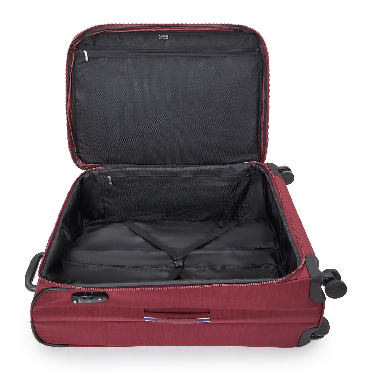 Kipling New Youri Spin L Lounge Wine Large expandable wheeled luggage I7930-5FW