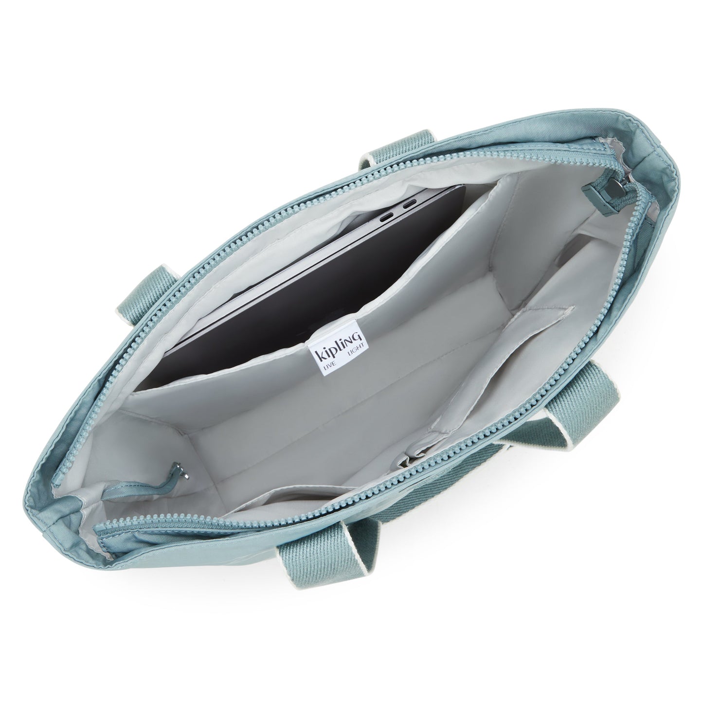 Kipling Hanifa Relaxed Grey Large Tote I7937-3NL