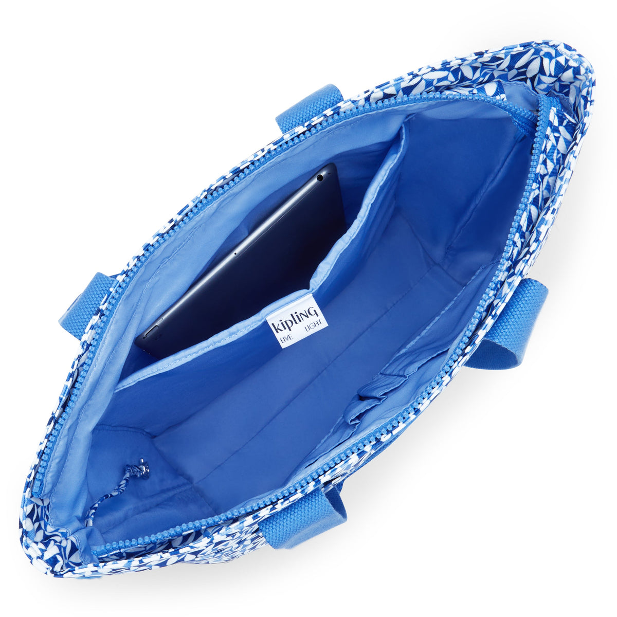 Kipling Hanifa Crazy Leaves Large Tote I7947-1DU