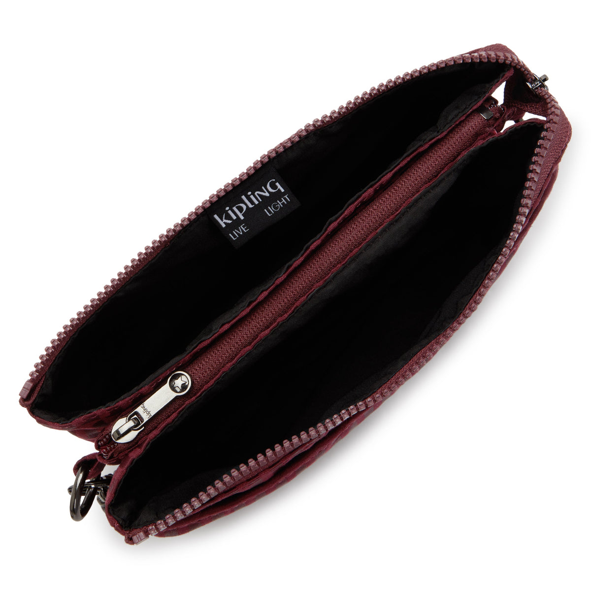 Kipling Riri Maroon Tile Jq Small crossbody (with removable shoulderstrap) I7967-9HX