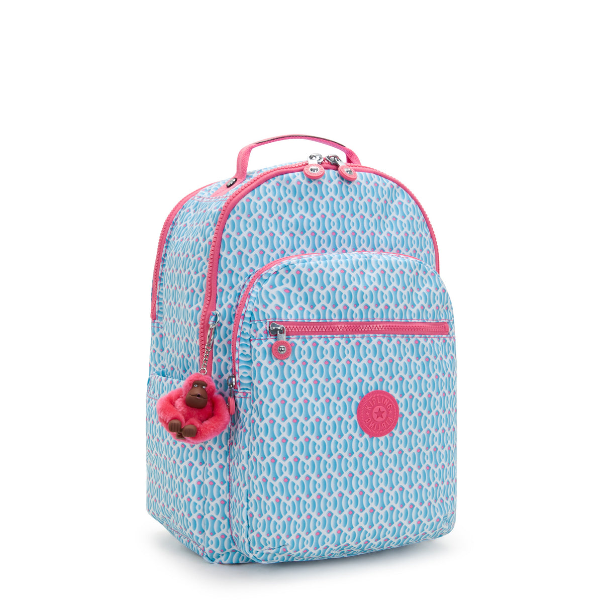 Kipling Seoul College Dreamy Geo C Large Backpack C2I7973-D1W