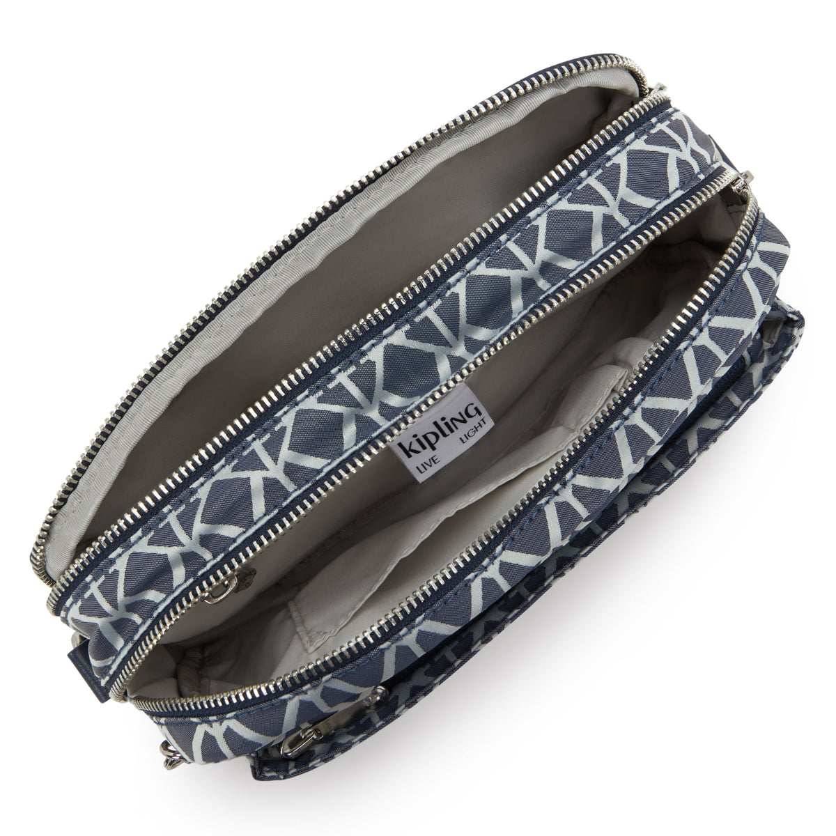 Kipling Abanu M Navy Sign Jq Medium crossbody I8024-8DM