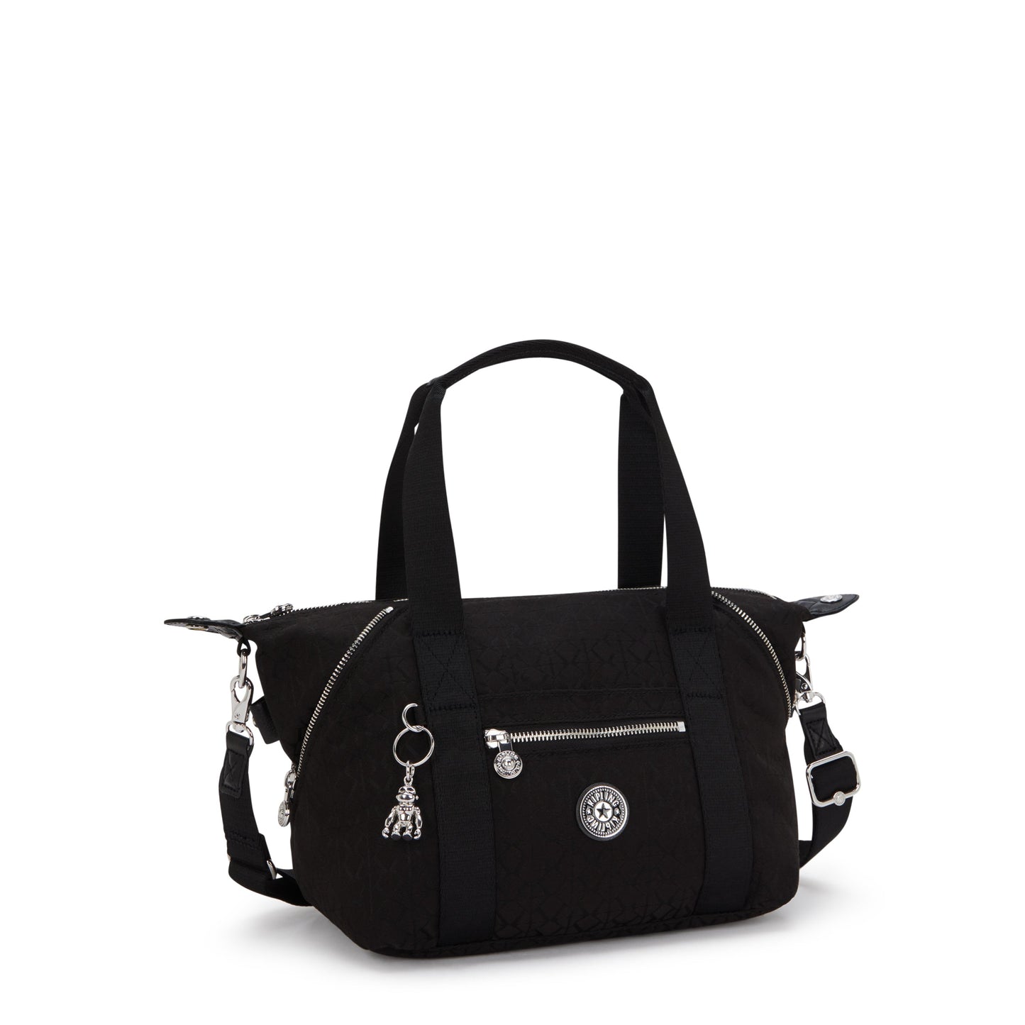 KIPLING Art Mini Noir Sign Jq Small handbag (with removable shoulderstrap) I8028-4NW