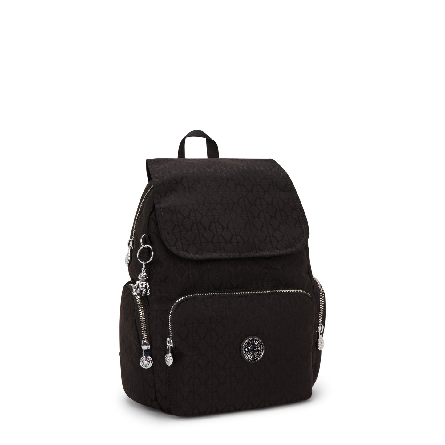 Kipling City Zip S Noir Sign Jq Small backpack I8029-4NW