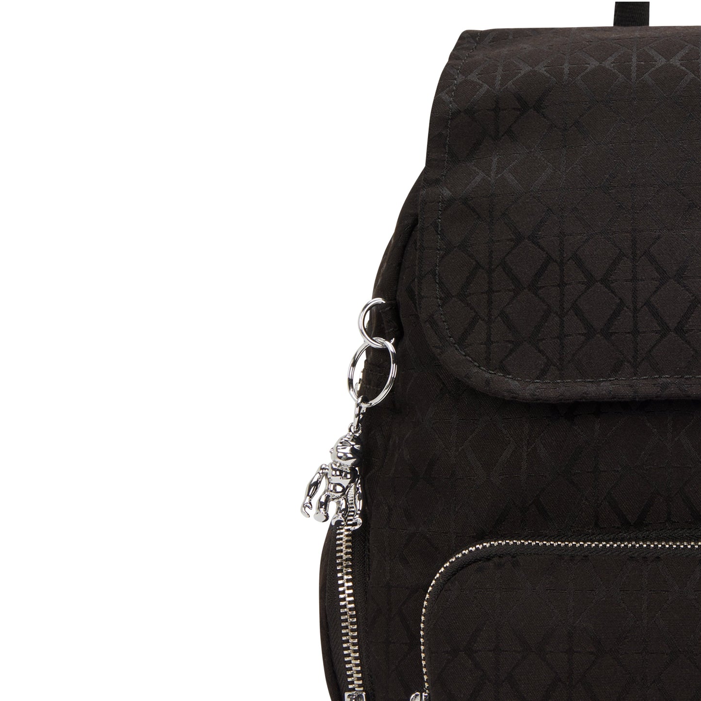 Kipling City Zip S Noir Sign Jq Small backpack I8029-4NW