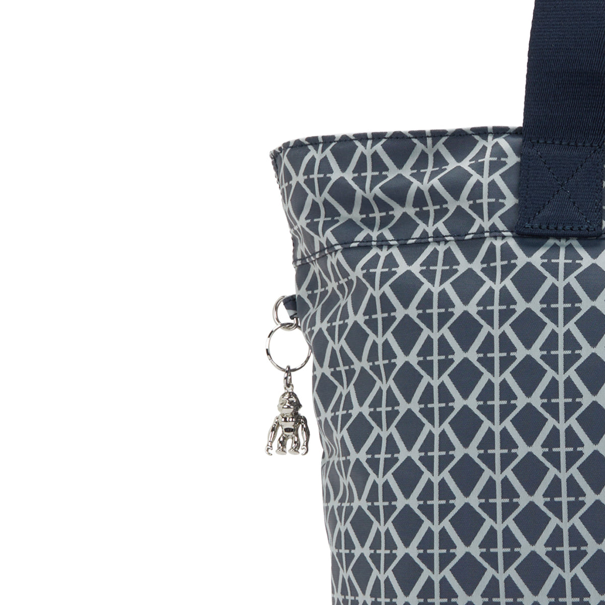 Kipling Colissa Up Navy Sign Jq Large Tote I8030-8DM