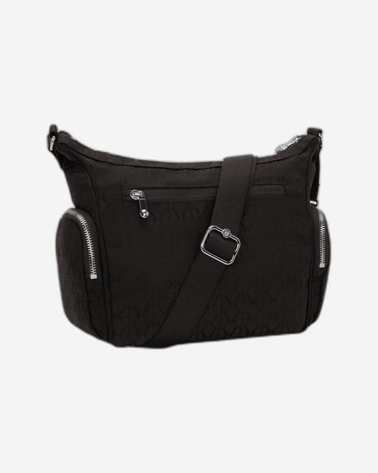 KIPLING Gabb S Noir Sign Jq Medium crossbody I8039-4NW