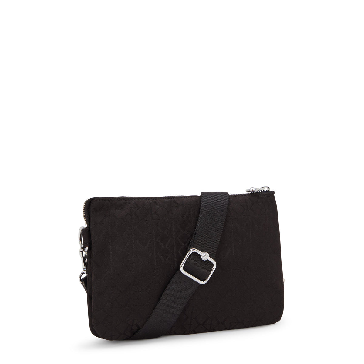 KIPLING Riri Noir Sign Jq Small crossbody (with removable shoulderstrap) I8043-4NW