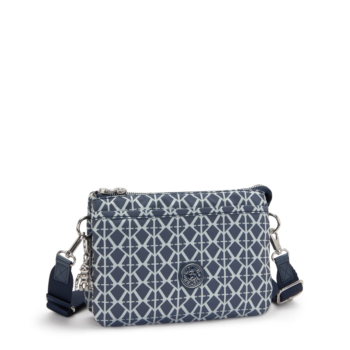 Kipling Riri Navy Sign Jq Small crossbody (with removable shoulderstrap) I8043-8DM