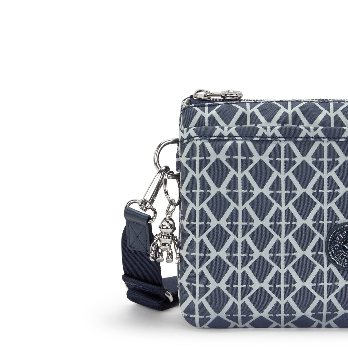 Kipling Riri Navy Sign Jq Small crossbody (with removable shoulderstrap) I8043-8DM