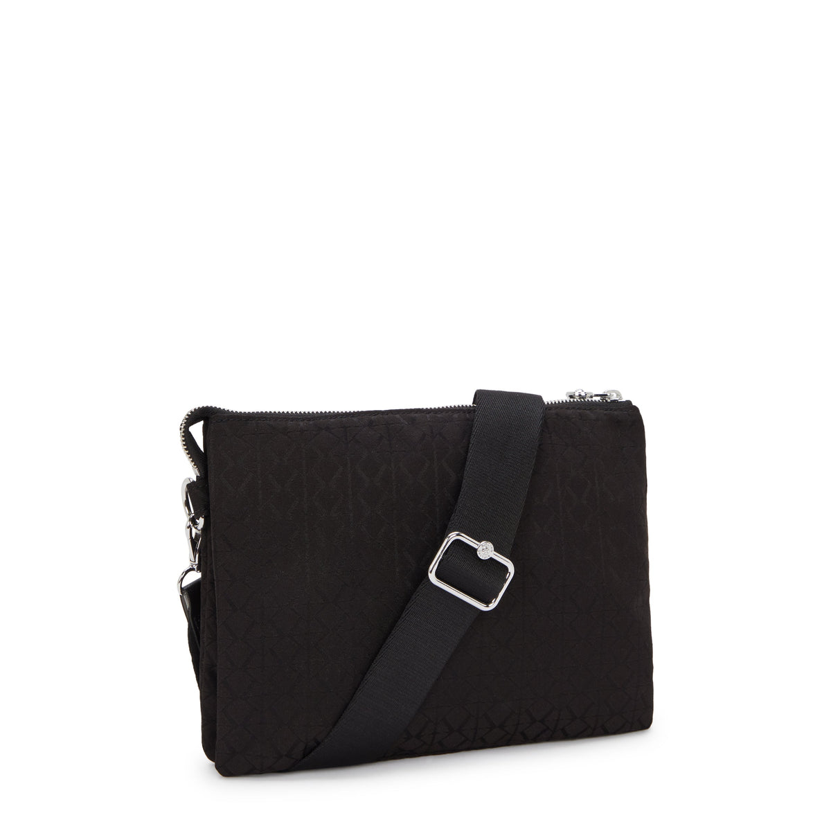 Kipling Riri L Noir Sign Jq Medium crossbody (with removable shoulderstrap) I8044-4NW