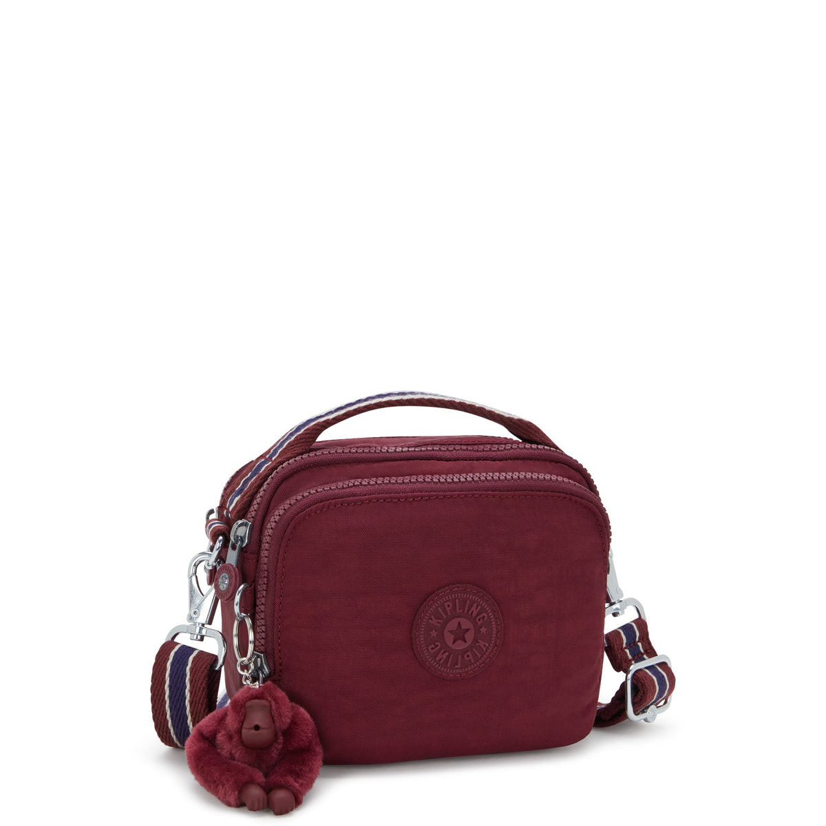 Kipling Cahir Lounge Wine Small crossbody (convertible to backpack) I8061-5FW