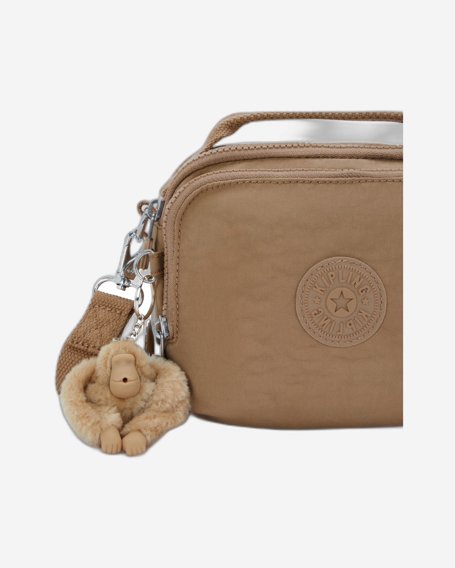 Kipling Cahir Early Tan Small crossbody (convertible to backpack) I8061-7CN
