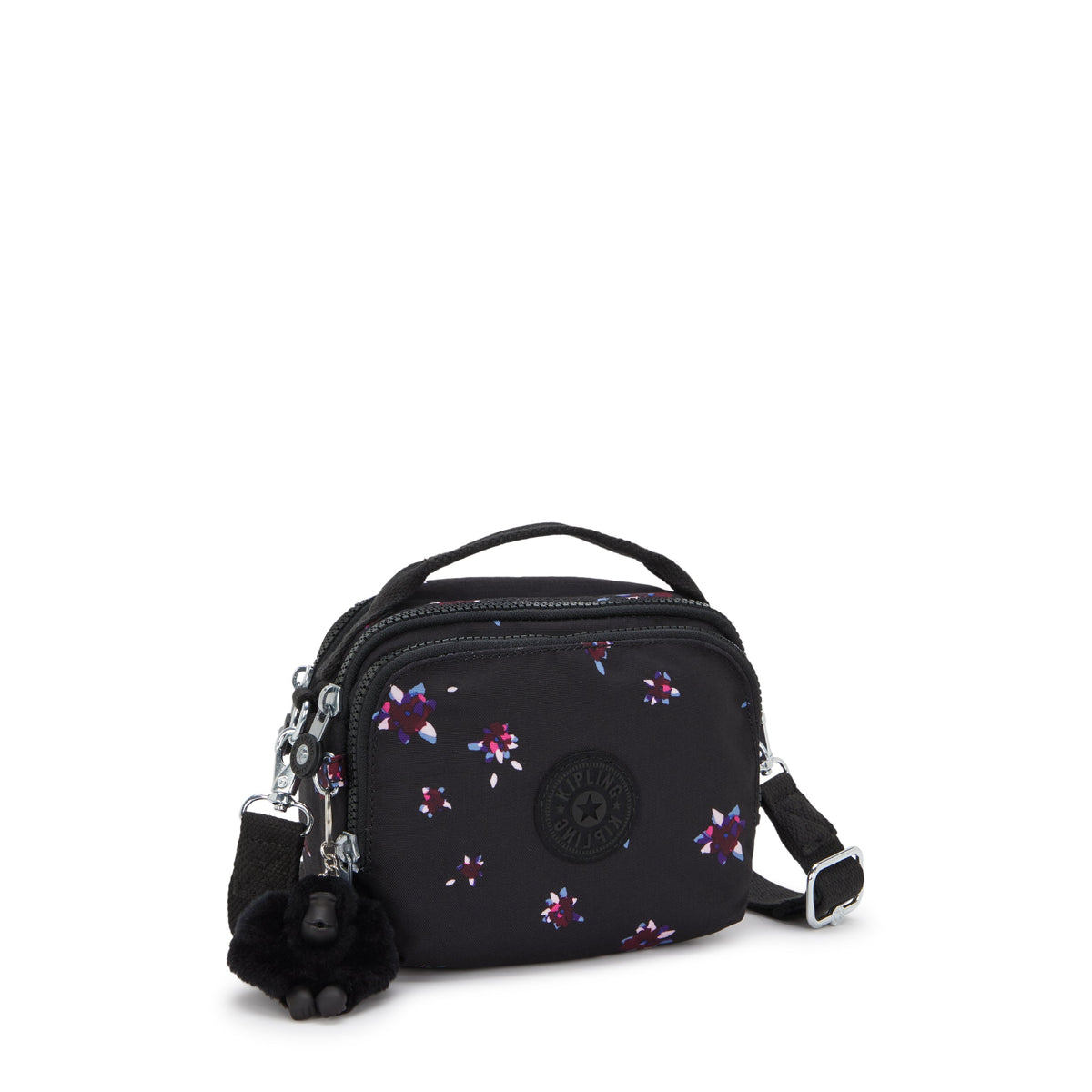 Kipling Cahir Night Flower Small crossbody (convertible to backpack) I8063-5FH