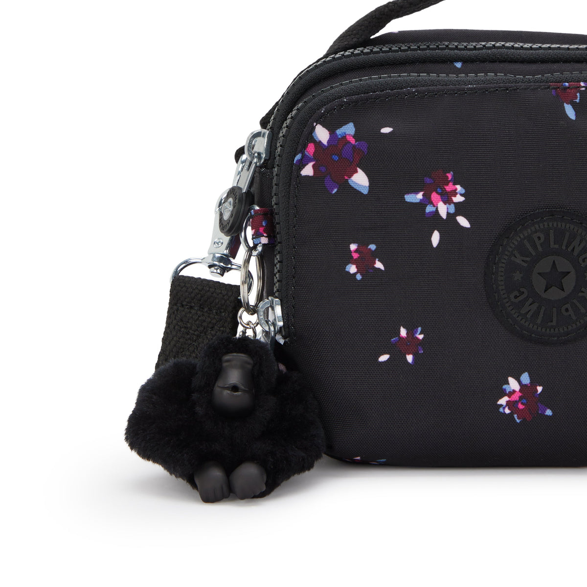 Kipling Cahir Night Flower Small crossbody (convertible to backpack) I8063-5FH