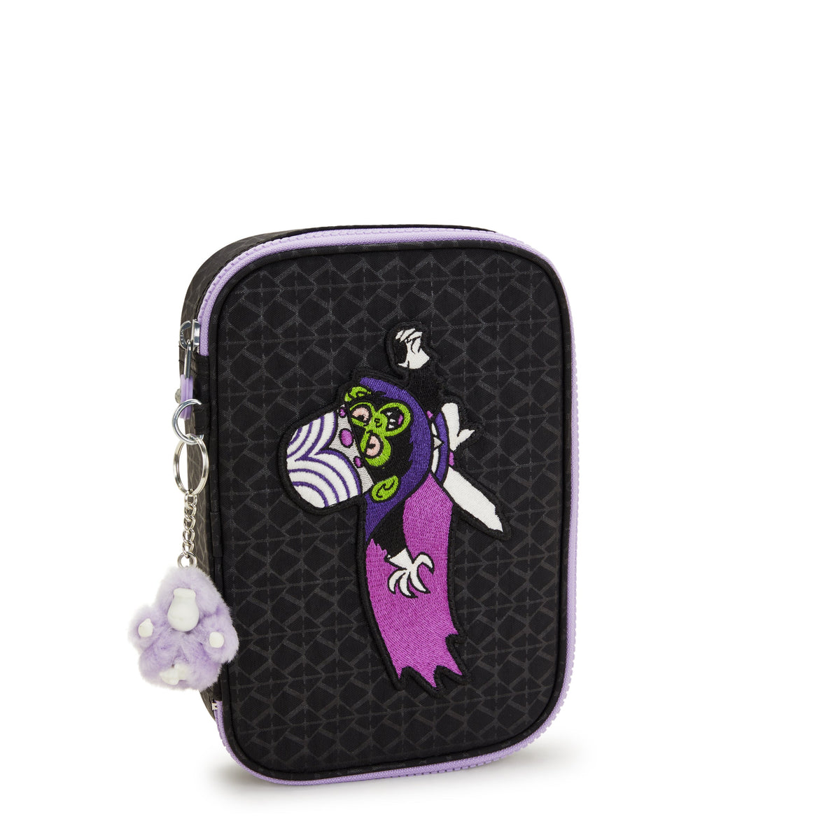 Kipling 100 Pens Powerpuff Girls Lilac Large Pencase I8122-4MG