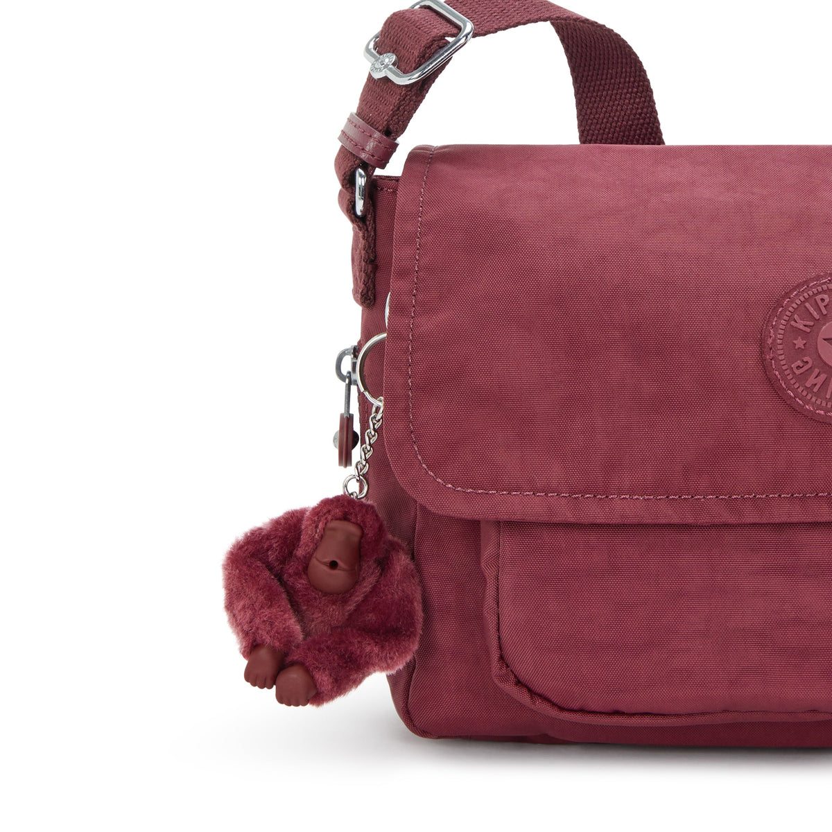 Kipling Dalma Lounge Wine Medium crossbody (with expandable zip) I8123-5FW