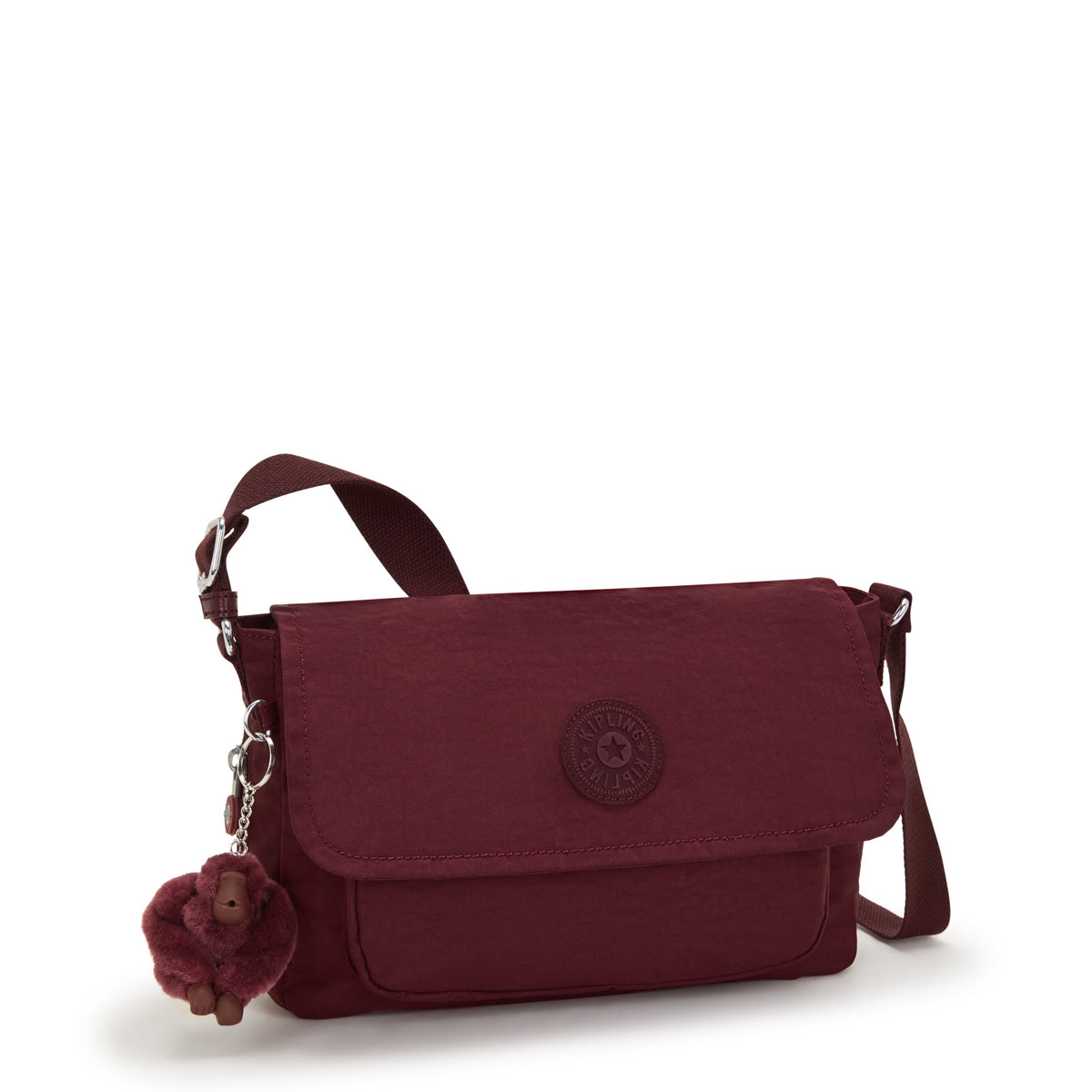 Kipling Dalma Lounge Wine Medium crossbody (with expandable zip) I8123-5FW