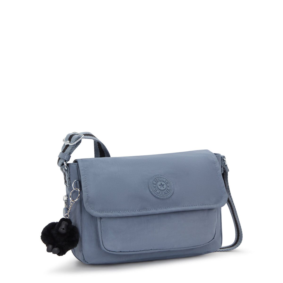 Kipling Dalma Blue Stone Medium crossbody (with expandable zip) I8123-6FB